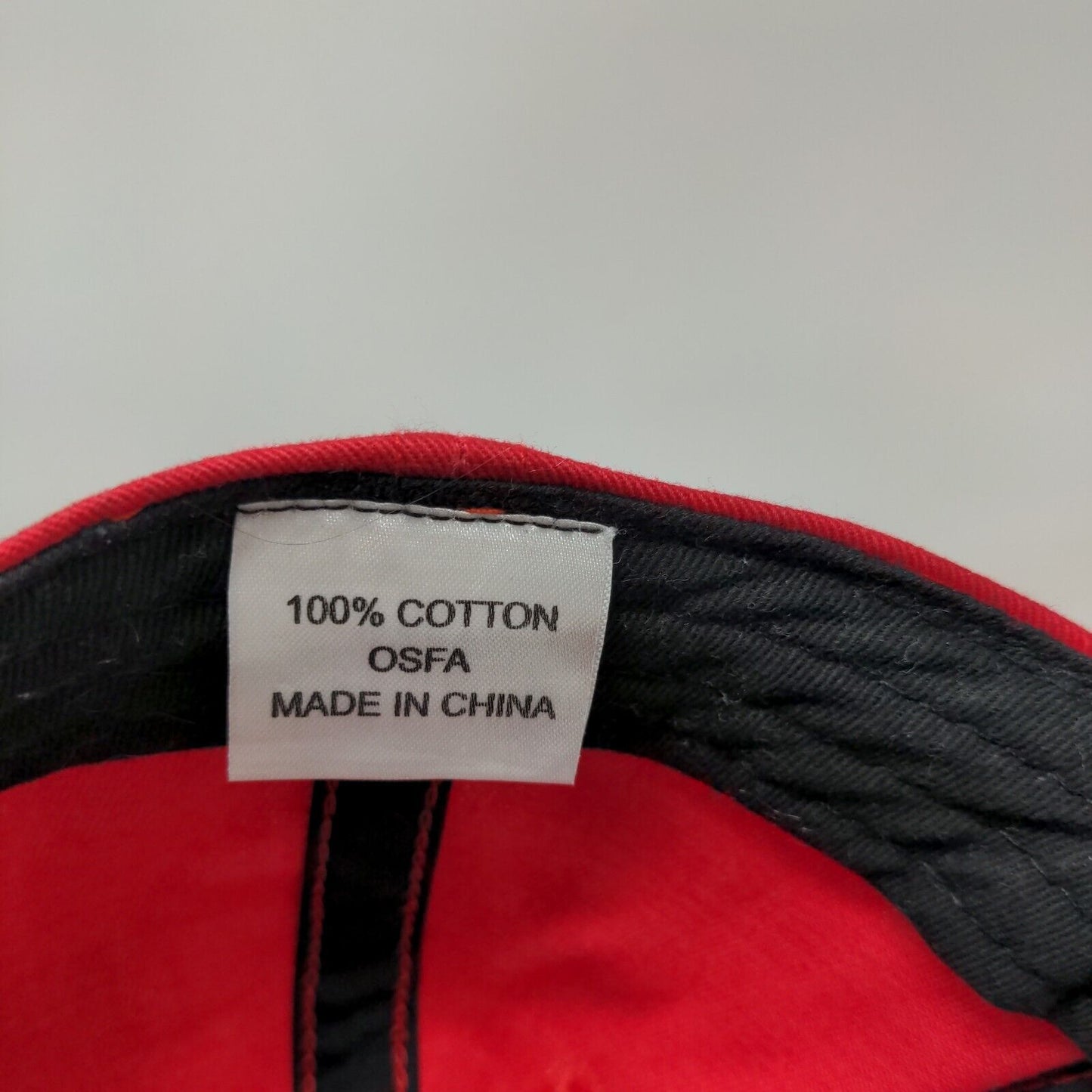 Drink Smart Mens Strapback Jim Beam Racing Hat Robby Gordon Motorsports Red OSFA