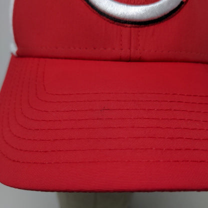 Fan Favorite Men's Strapback Hat Cincinnati Reds MLB Red White OSFA Embroidered