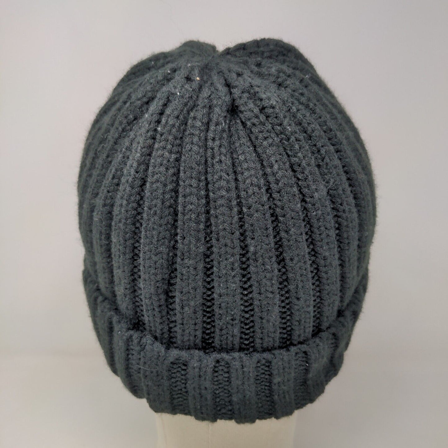 Furtalk Men's Knit Beanie Ski Cap Hat Black Polyester Spandex Blend