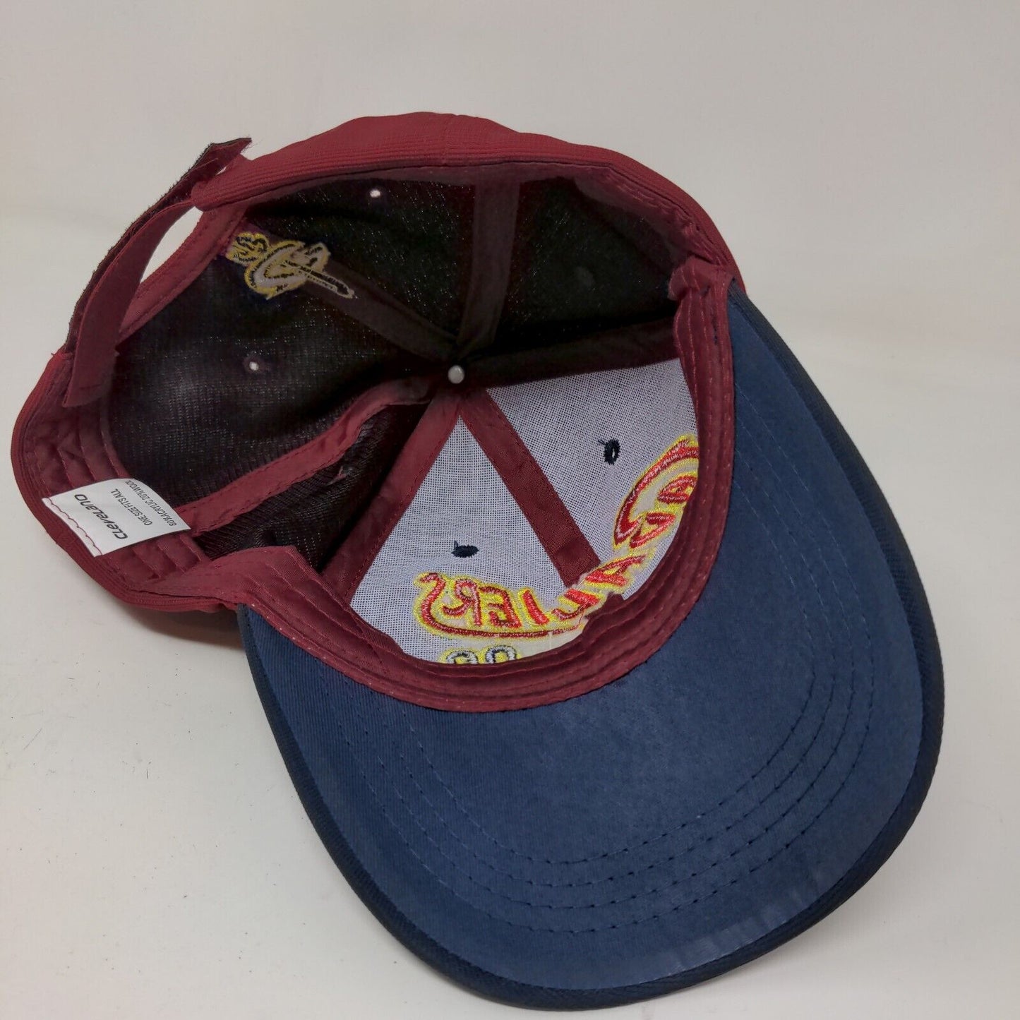 Cleveland Mens Strapback Hat OSFA Multicolor Cleveland Cavaliers Embroidered