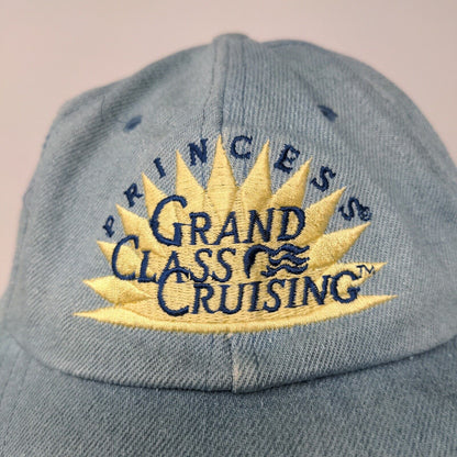 Princess Grand Class Cruising Blue Strap Back Hat Cap Embroidered OSFA