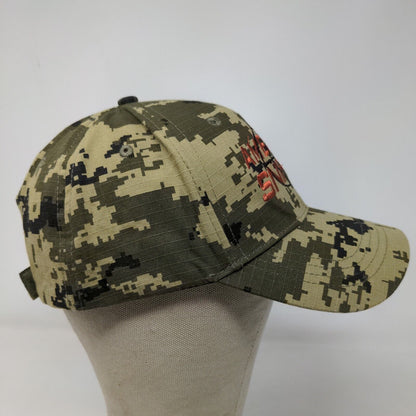 KC Men's American Sniper Camo Hat Green OSFA Embroidered Logo