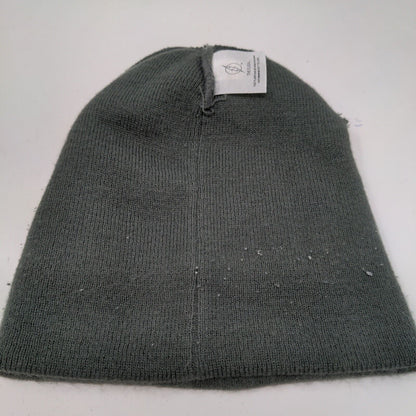 The Flash Boys Knit Beanie Hat Gray Embroidered Logo DC Comics