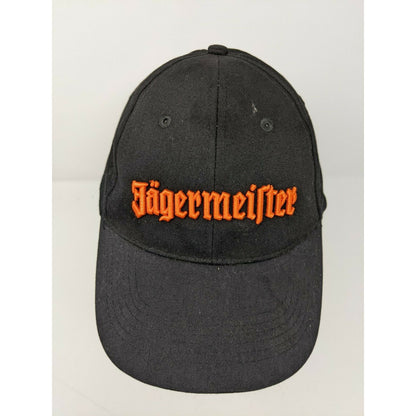Jagermeister Slideback Hat Cap 3D Embroidered Spell Out Front & Embroidered Logo