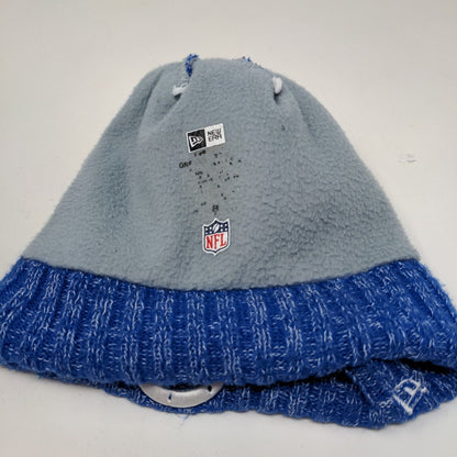 New Era Men's NFL Knit Beanie Hat Cap Indianapolis Colts Embroidered Logo Blue