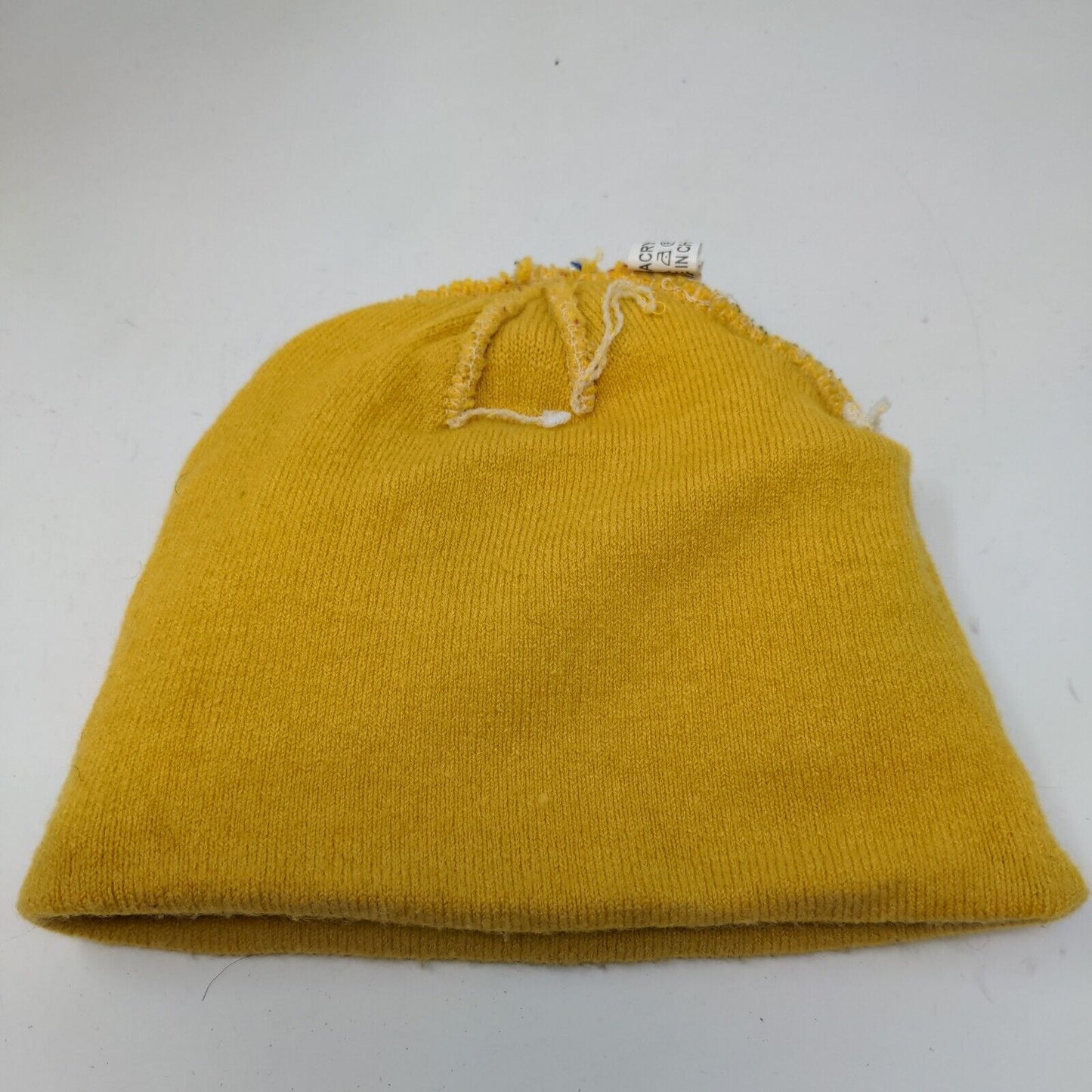 NBA Indiana Pacers Men's Knit Beanie Hat Yellow 100% Acrylic Hardee's Logo