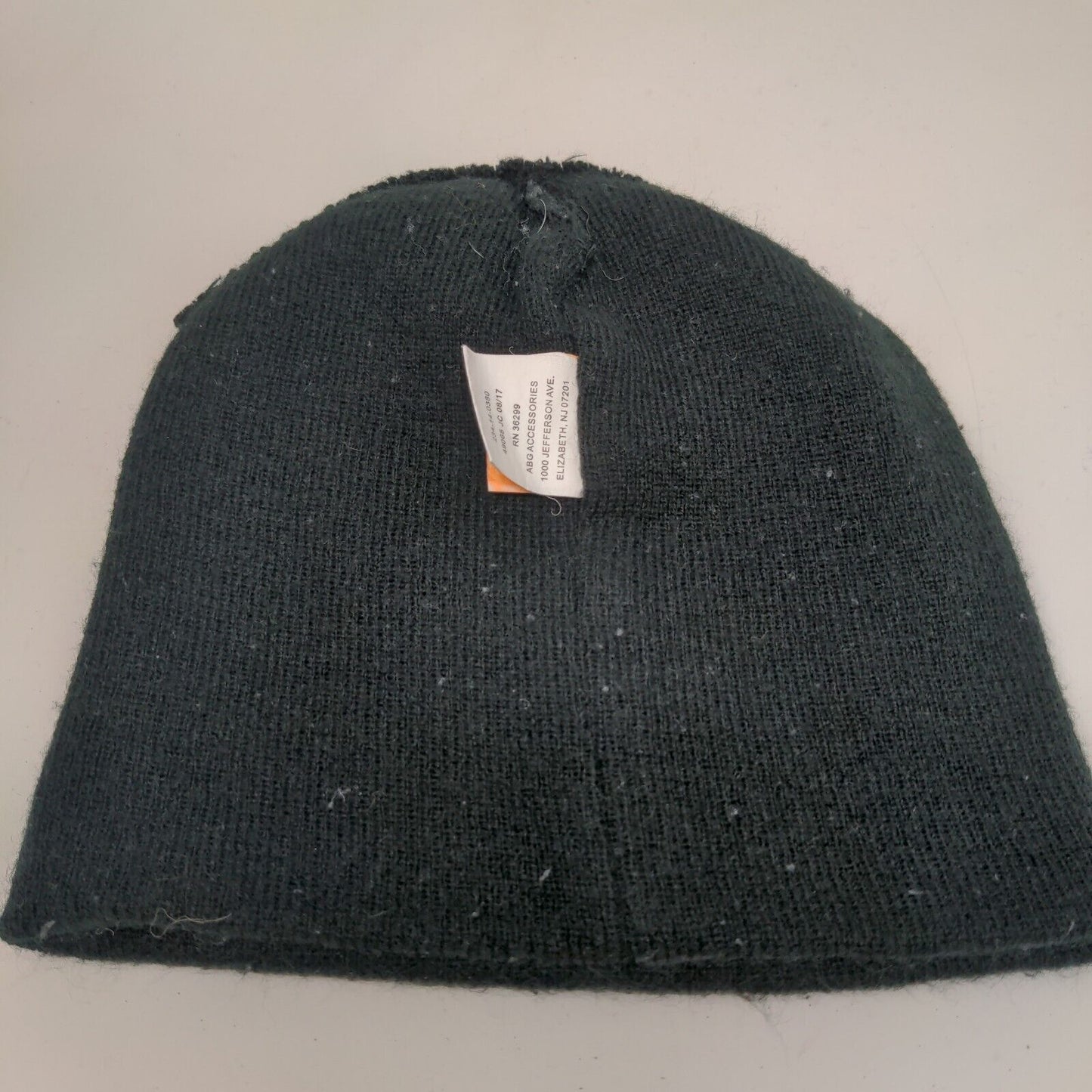 Nickelodeon Boys Paw Patrol Beanie Hat Cap Gray Black OSFM Striped Graphic