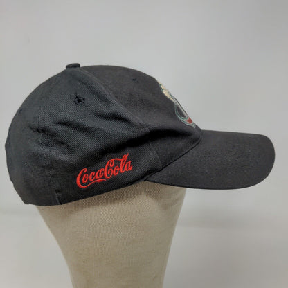 Kick10 Pro Gear Men's Strapback Hat Black Coca Cola The Times Logo