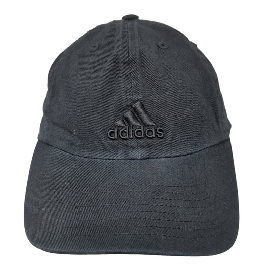 Adidas Climalite Men's Slideback Hat Embroidered Blackout Logo