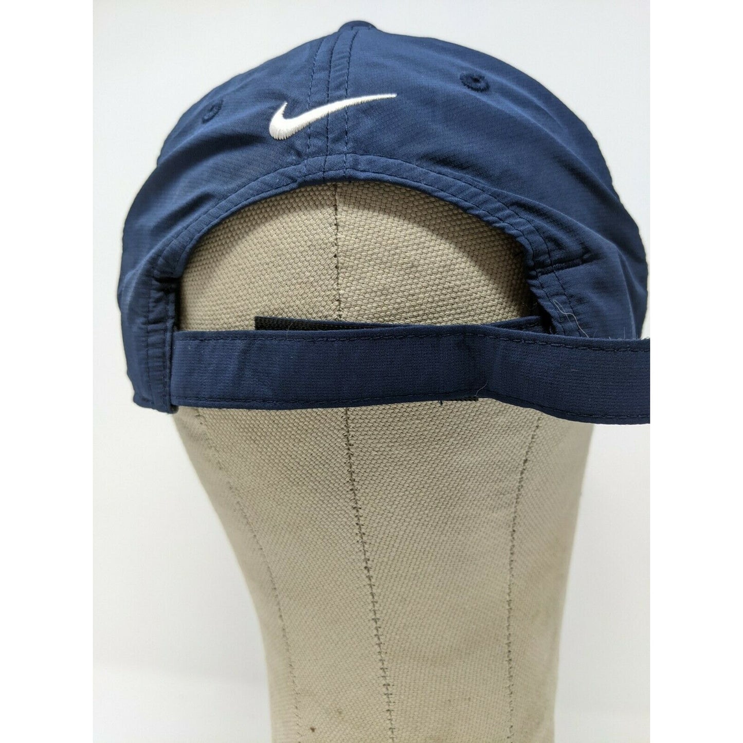 Nike Golf Baseball Hat Strapback Adjustable Blue Embroidered White Swoosh