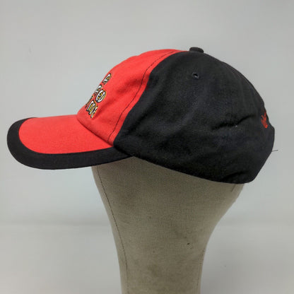 Walt Disney World Kids Strapback Hat Black Red Embroidered Mickey Mouse