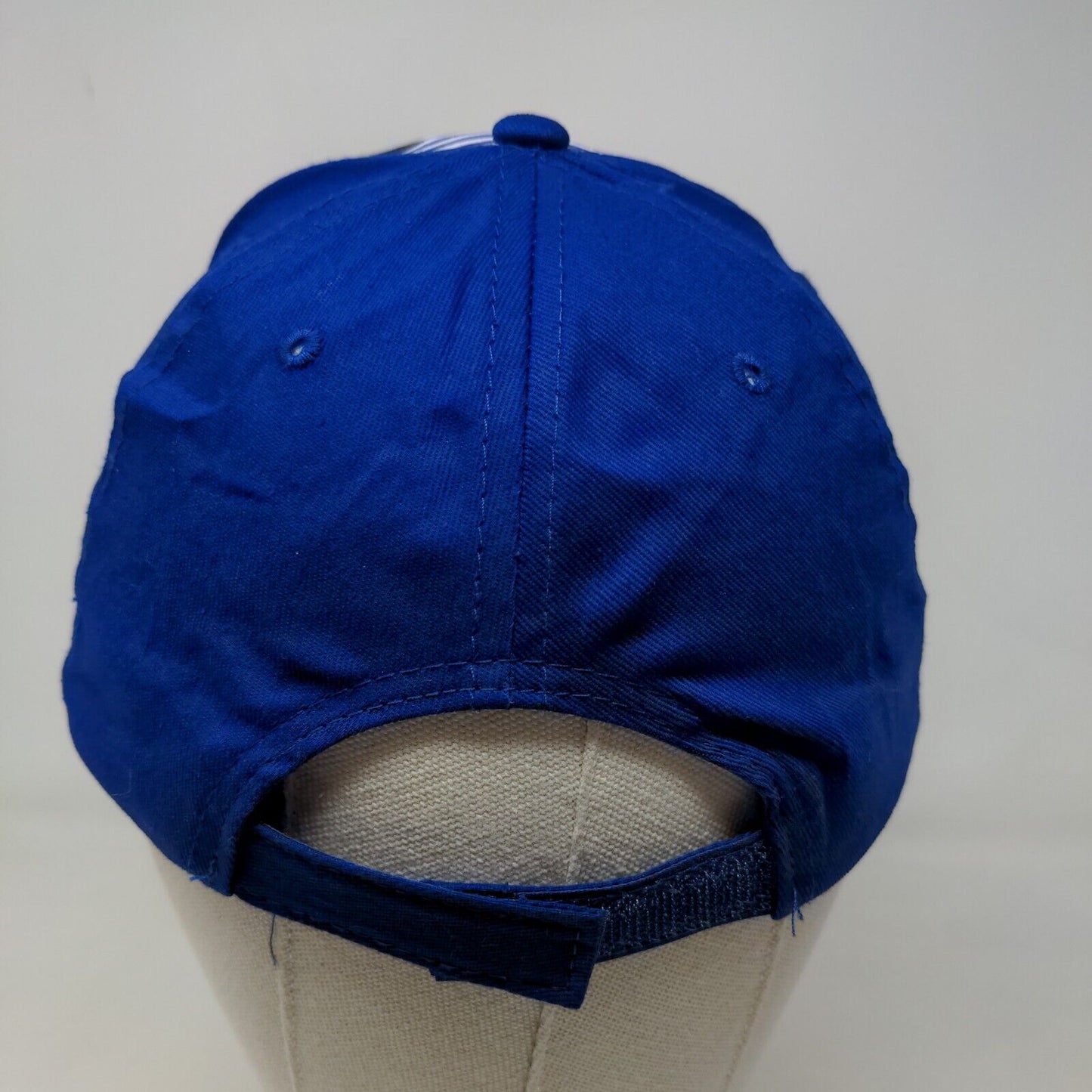 Disney Mickey Mouse Boy's Strapback Hat Blue Striped Adjustable