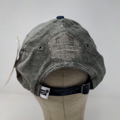 Pro Football Hall of Fame Men's Slideback Hat Gray Blue OSFA W/Tags