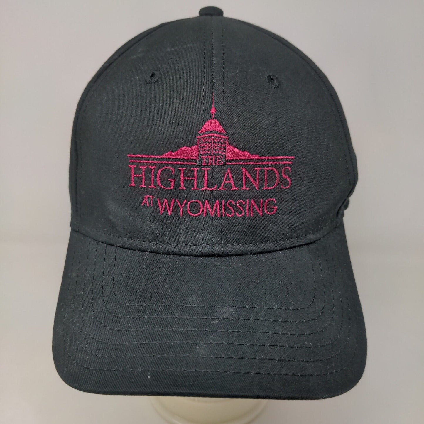 OttoFlex Men's Fitted Hat Black Size L/XL Embroidered Highlands at Wyomissing