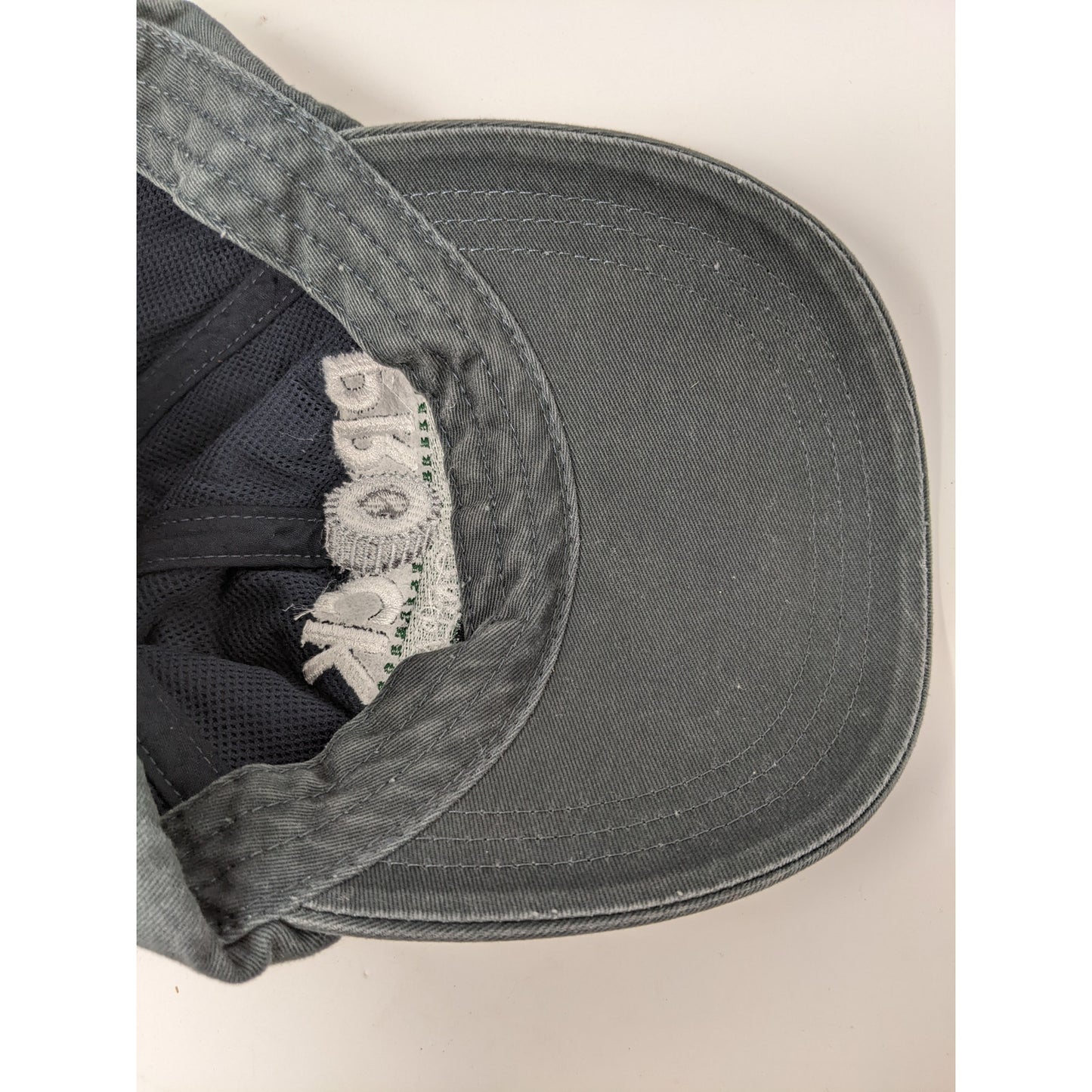 Prock Marine Company Hat Adams Brand Slideback Adjustable Black Embroidered