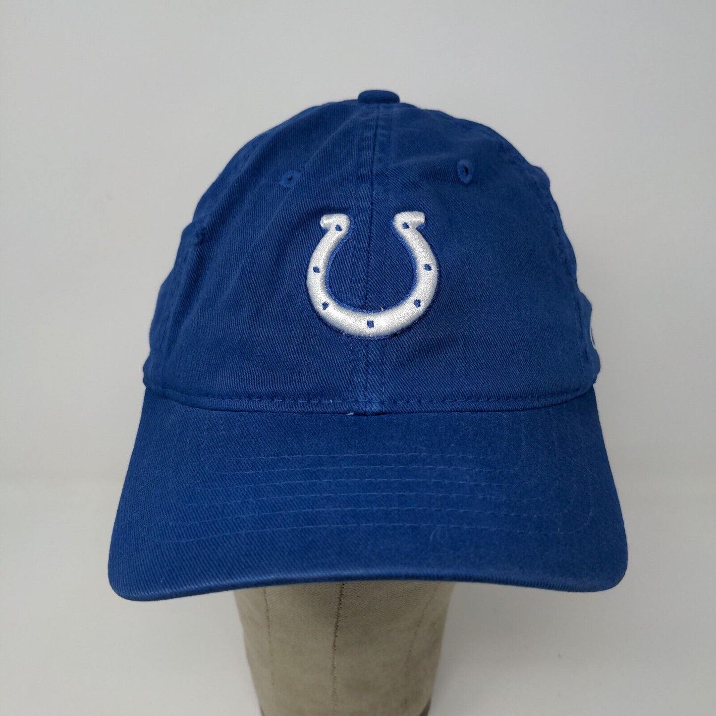 NFL Indianapolis Colts Reebok Blue Fitted Hat Cap Embroidered Logo OSFA