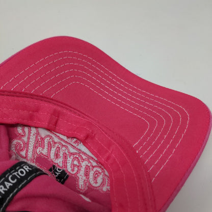 Tractor Supply Women's Slideback Hat Pink OSFM Embroidered Logo