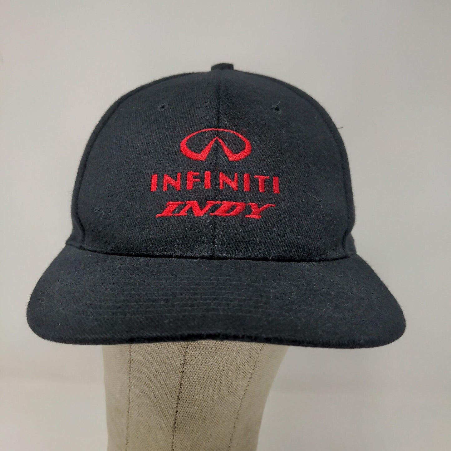 Planet Nissan Men's Infinity Snapback Hat Black Embroidered Logo