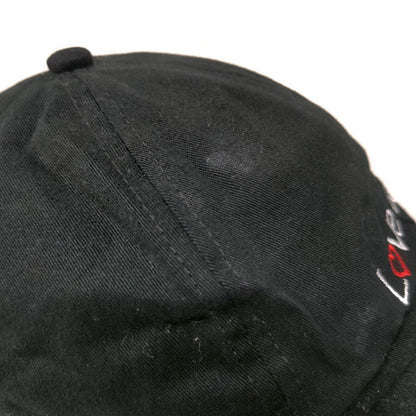 Love Wins Mens Strapback Hat Black Adjustable Embroidered Logo