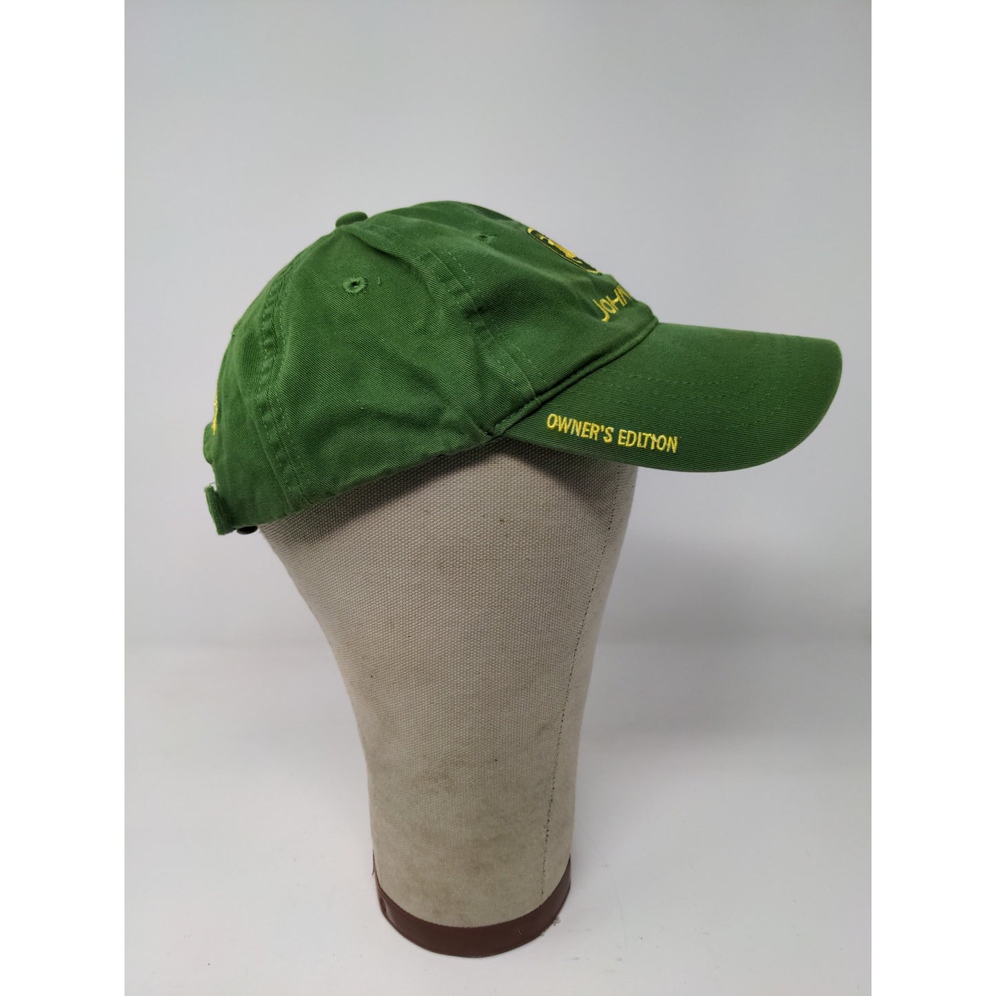 John Deere Owner's Edition Slideback Hat Green Embroidered Logo