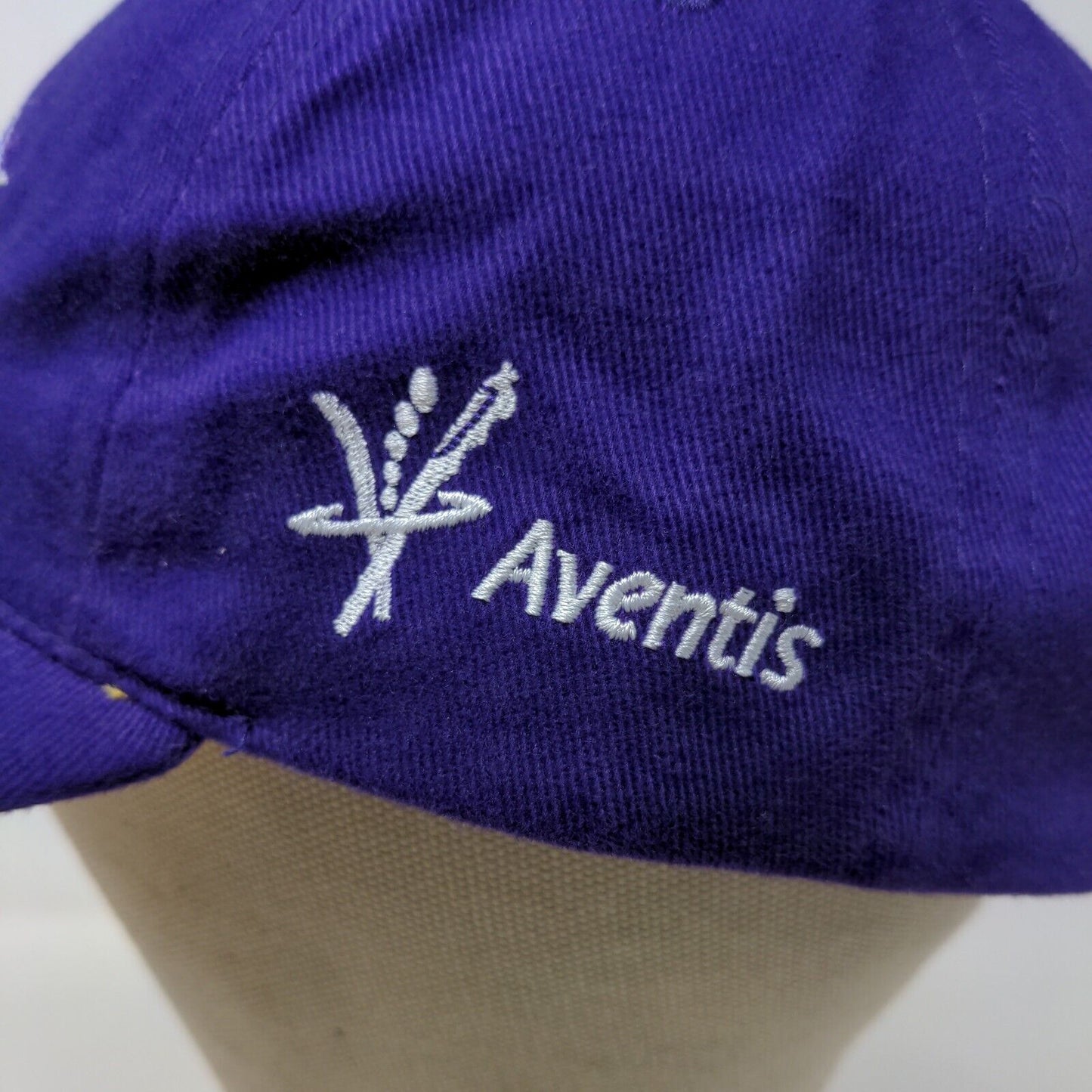 Racing for Kids Men's Strapback Hat Purple OSFA Embroidered Logo