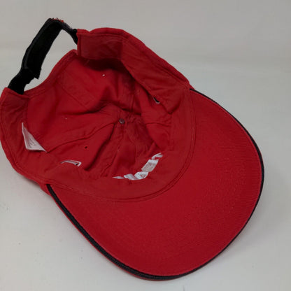 Team Penske Men's Strapback Hat Red Embroidered Logo #3 #6 Castroneves Hornish