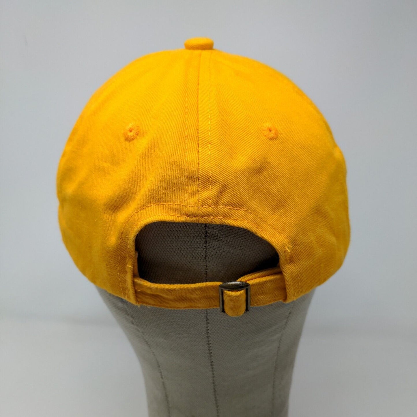 Cozumel Mexico Men's Slideback Hat Yellow Adjustable Embroidered Logo