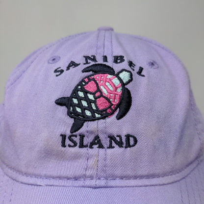 Blue 84 Women's Slideback Hat Purple Sanibel Island Embroidered Logo