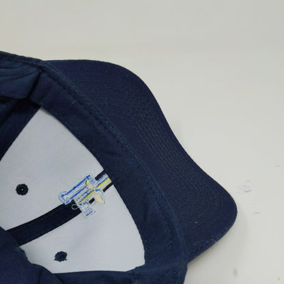 Little Flower Catholic School Hat Blue Yellow Logo Youth Strapback