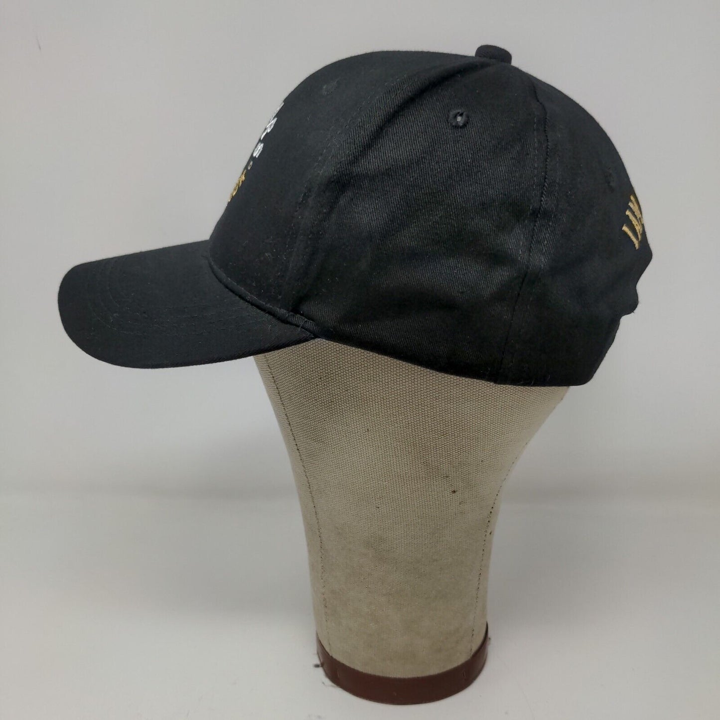 Caesars Sportsbook Snapback Hat Black Adjustable Embroidered Logo