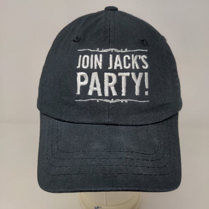 Magic Headwear Men's Jack Daniels Strapback Hat Black OSFA Party Beer Logo