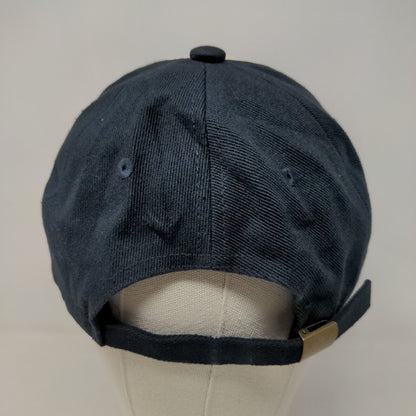 Brandy Melville Women's Slideback Hat Blue White Adjustable Blank