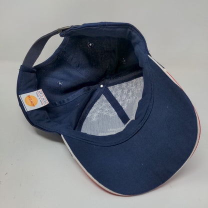 Sun Cap Men's Broadway Truck Centers Slideback Hat Blue Embroidered Logo