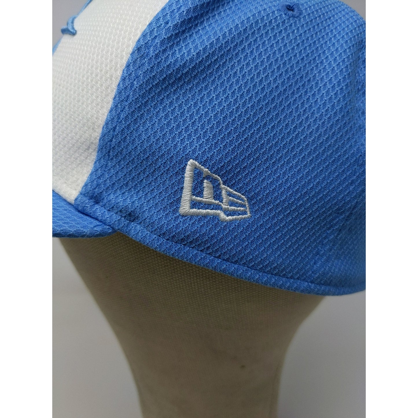 New Era 59Fifty MLB Tampa Rays 2017 Florida Hat SZ 7 1/4 White Blue Embroidered