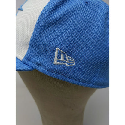New Era 59Fifty MLB Tampa Rays 2017 Florida Hat SZ 7 1/4 White Blue Embroidered