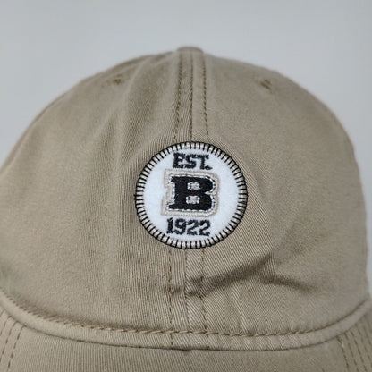 Ahead Headgear Fitted Hat Tan Size S/M Embroidered B Logo EST 1922