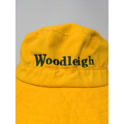 Woodleigh Bucket Hat Yellow Size 58 CM Embroidered Spell Out