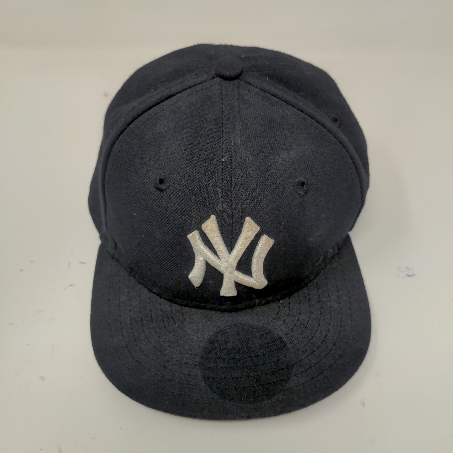 New Era 59Fifty MLB Official On-Field Cap New York Yankees Fitted SZ 6 1/2 Black