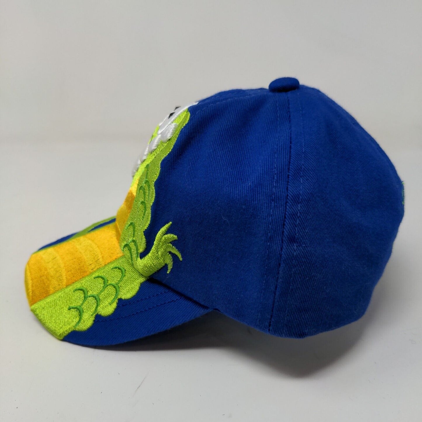 Kid Tees Stephen Joseph Boy's Hat Stretchy Blue Size Kid Embroidered Dinosaur