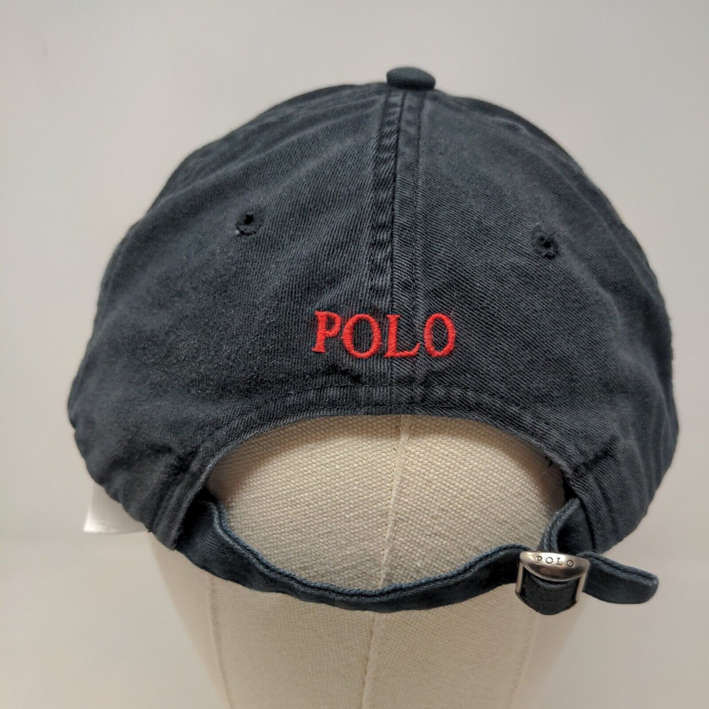 Polo Ralph Lauren Men's Slideback Hat Black Size OS Embroidered Pony Logo