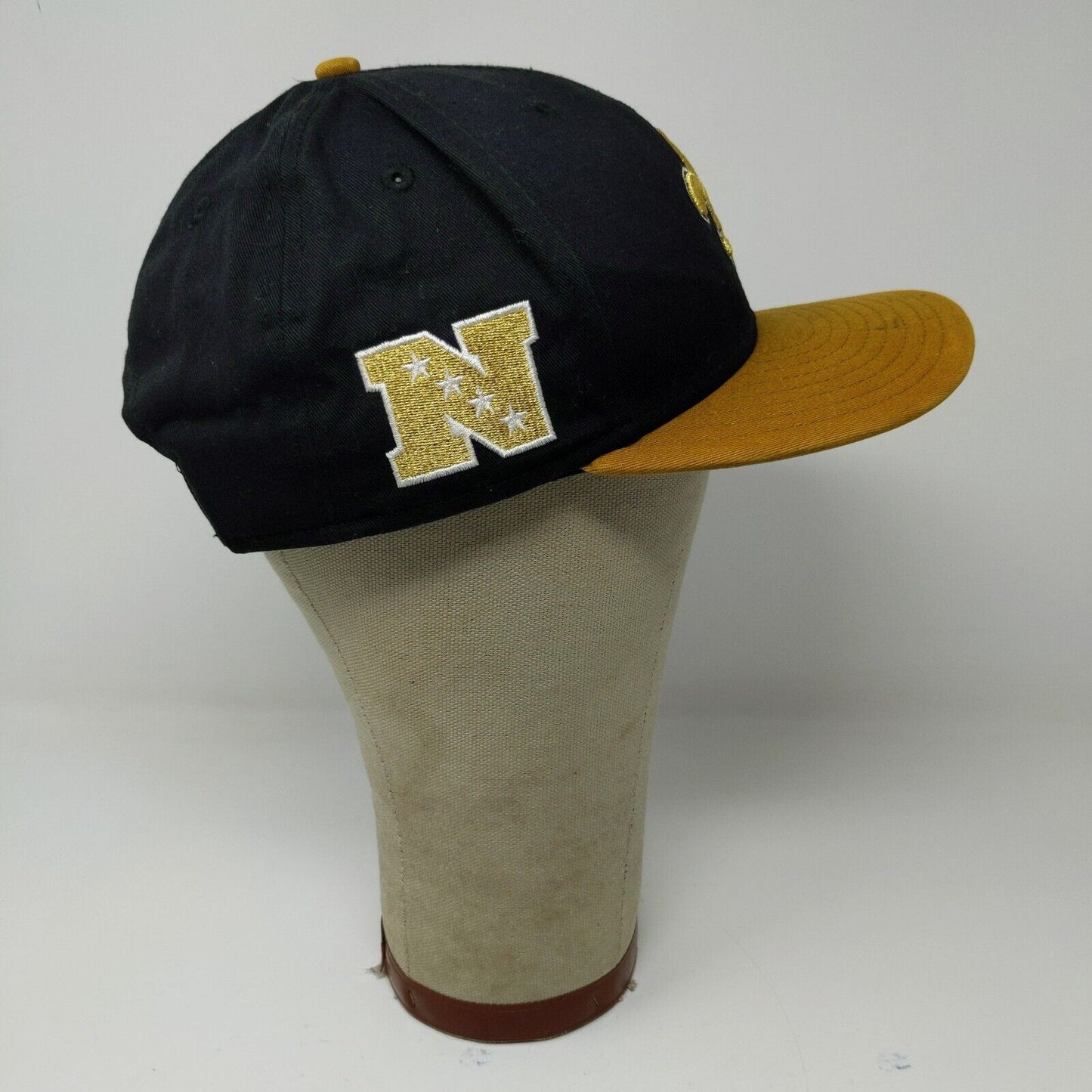 NFL New Orleans Saints Football Black Gold Snapback Hat Cap New Era 59Fifty ADJ
