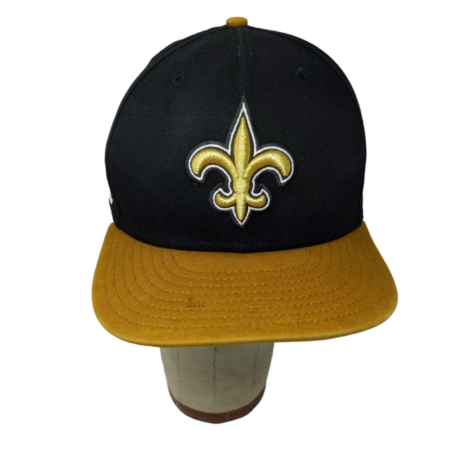 NFL New Orleans Saints Football Black Gold Snapback Hat Cap New Era 59Fifty ADJ