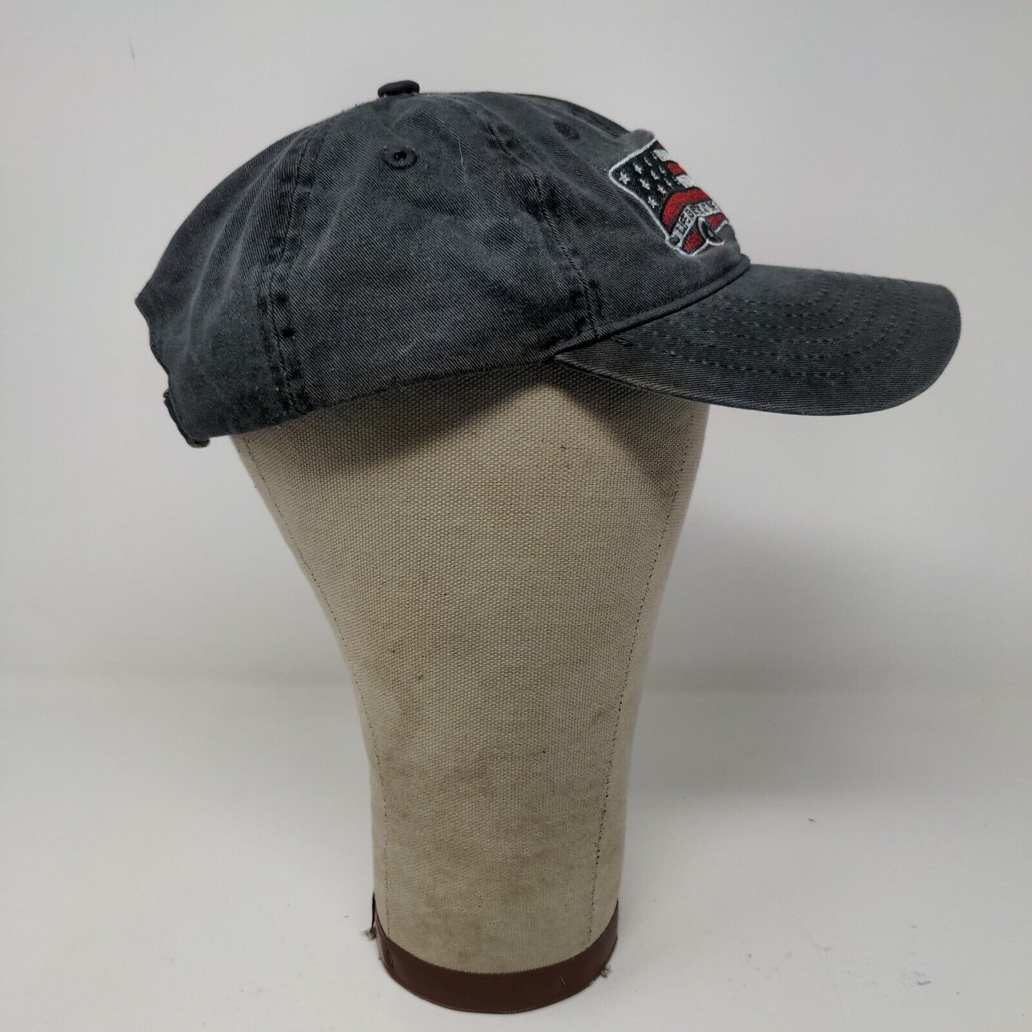 Camco Gray Denim Slideback Hat Life Is Better At The Campsite RV Trailer USA OS