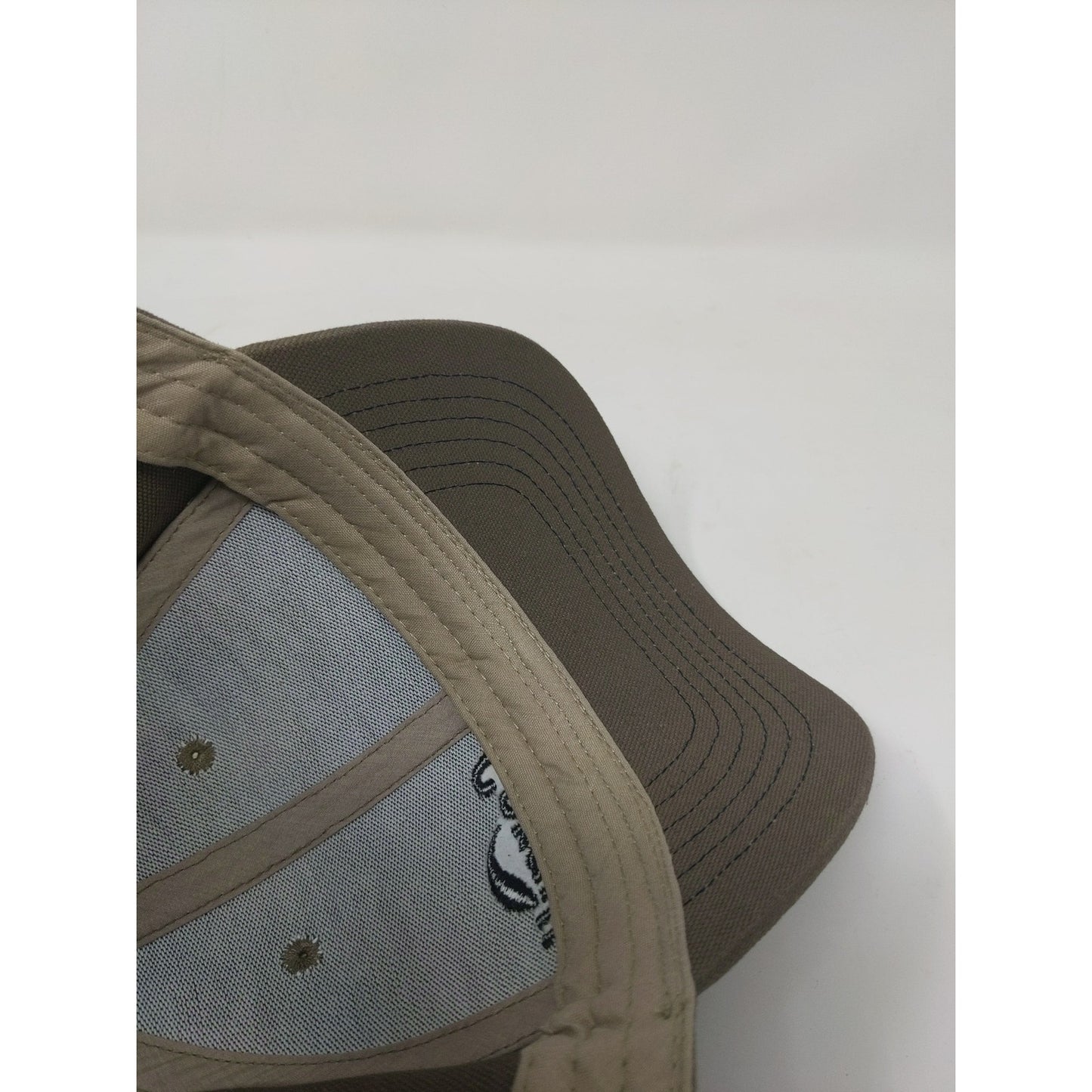 Cargill Camo & Brown Strapback Hat Embroidered Logo Spell Out K Products Cap