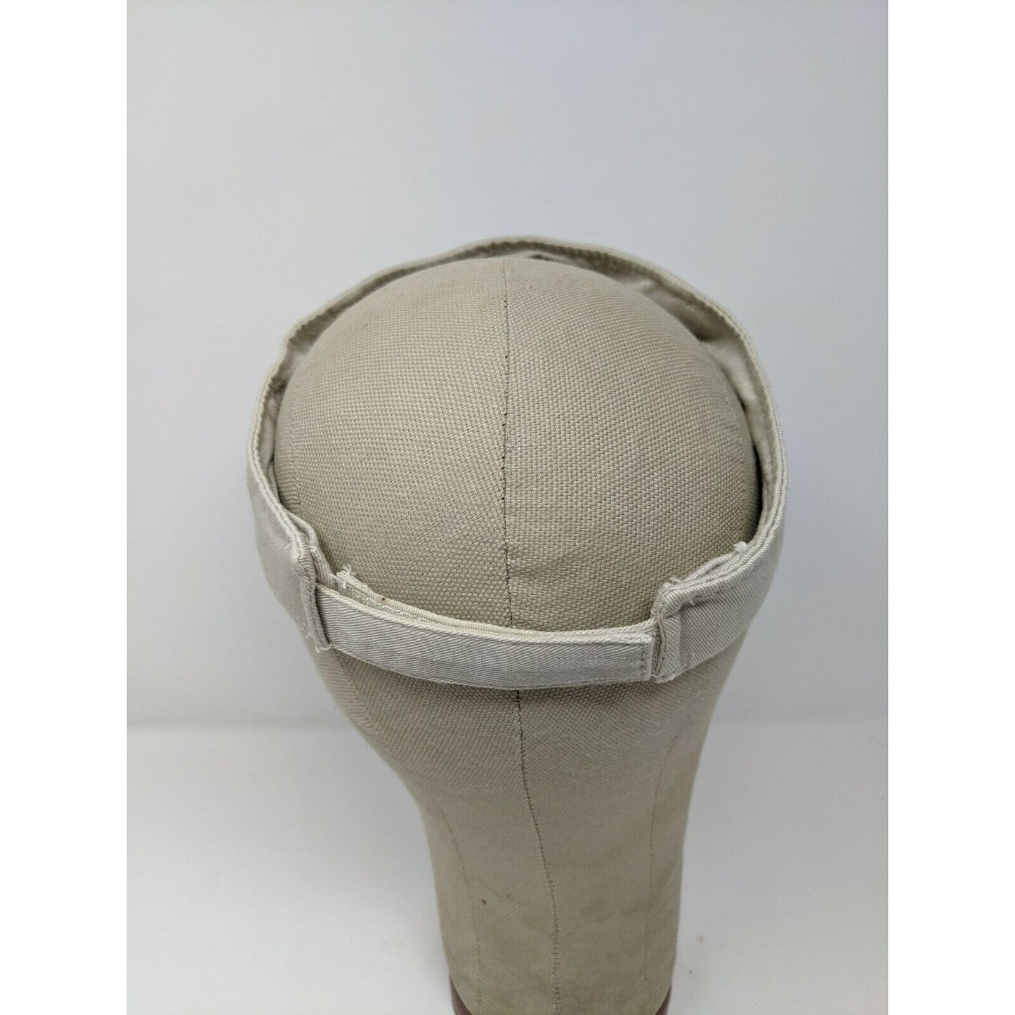 Brickyard Crossing Golf Visor Strapback White/Beige OSFM Embroidered Logo