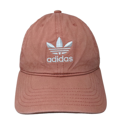 Adidas Women's Slideback Hat Pink Adjustable Embroidered Trefoil Logo