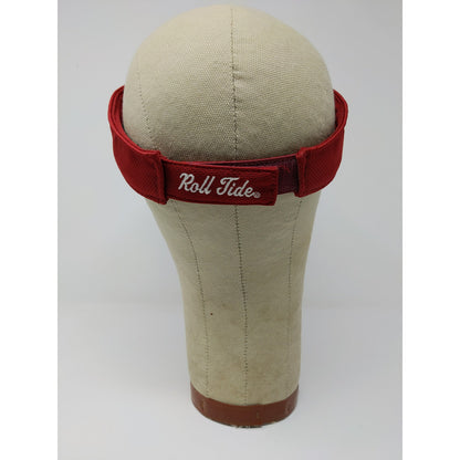 Alabama Crimson Tide Elephant Logo Roll Tide Strapback Hat Embroidered Red White