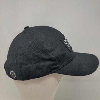 Unbranded Men's Strapback Hat Black Size OSFM Embroidered Urban Street Logo