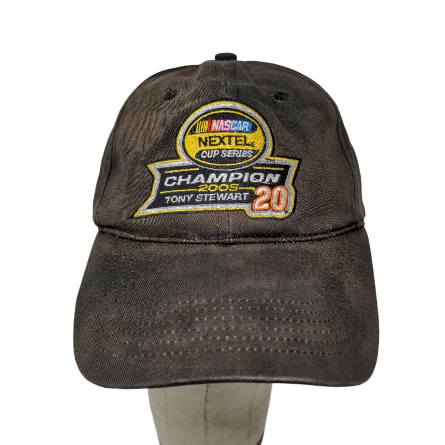 NASCAR Nextel Cup Series #20 Tony Stewart 2005 Champion Adjustable Hat Strapback