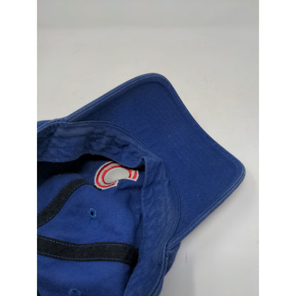 MLB Chicago Cubs Baseball Slideback Hat OSFA Twins Enterprise Cap Blue